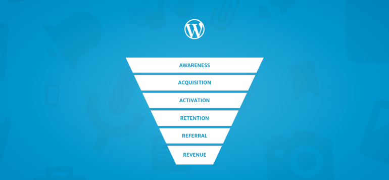 A visualization of the growth funnel