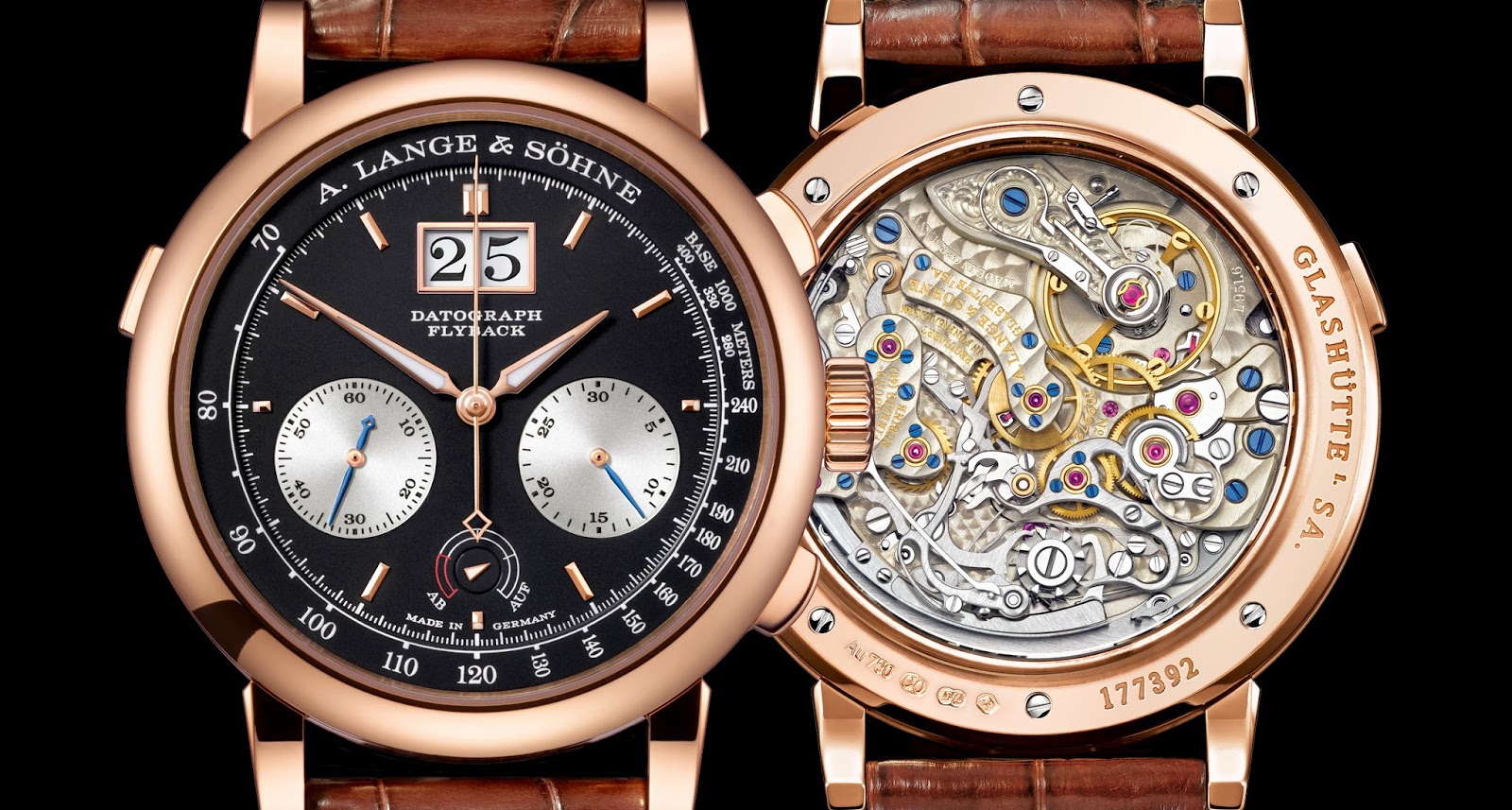 A. Lange &amp; Söhne - Datograph Up-Down combined 2 pink gold