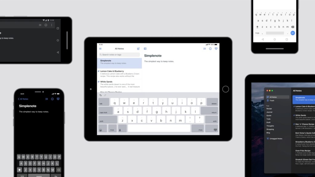 Designing a Promotional Video for Simplenote