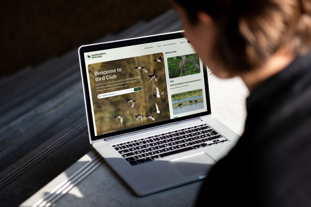 Craft meets community: designing for the Bedfordshire Bird&nbsp;Club